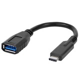 OWC OWCTCCADPU3 cavo USB 0,14 m USB 3.2 Gen 1 (3.1 Gen 1) USB C USB A Nero, Adattatore Nero, 0,14 m, USB C, USB A, USB 3.2 Gen 1 (3.1 Gen 1), Nero