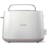 Philips Daily Collection Tostapane HD2581/00 bianco, 2 fetta/e, Metallo, 830 W, 230 V, 830 W, 50-60 Hz