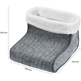 ProfiCare PC-FW 3058, Scaldapiedi grigio/Bianco
