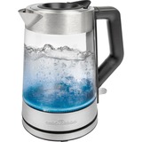 ProfiCook Bollitore d'acqua in vetro PC-WKS 1190 G Inox/Nero