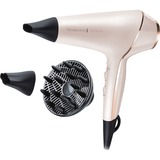 Remington AC9140 Beige, Nero 2400 W, Asciugacapelli crema/Oro, AC, Beige, Nero, Monocromatico, Gancio per appendere, 3 m, 2400 W