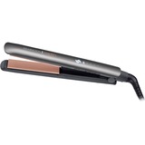 Remington S 8598 Piastra per capelli Caldo Nero, Grigio 3 m, Raddrizzatore capelli argento/Nero, Piastra per capelli, Caldo, 230 °C, 15 s, Nero, Grigio, 3 m
