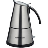 Rommelsbacher EKO 366/E Manuale Boccale per moca elettrico, Macchina per espresso accaio, Boccale per moca elettrico, 365 W, Acciaio inossidabile