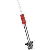 Rommelsbacher TS 1502 scaldabagno Rosso, Riscaldatore ad immersione rosso/in acciaio inox, 1500 W, Rosso