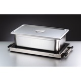Rommelsbacher WPR 305/E scaldavivande 300 W Acciaio inossidabile, Piastra calda accaio/Nero, 300 W, 230 V, Acciaio inossidabile, Germania, Vetro, Acciaio inossidabile, 640 mm