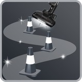 Rowenta Air Force Light CORDLESS STICK CLEANER RH6540, Aspirapolvere verticale Nero, Aspirapolvere elettrica, Senza sacchetto, Nero, 0,65 L, Rettangolare, Secco