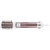 Rowenta Brush Activ Premium Care Brush Activ' Premium Care, Spazzola Rotante ad Aria, doppio ionizzatore, Spazzola aria calda bianco/Rosa, Spazzola Rotante ad Aria, doppio ionizzatore, Spazzola ad aria calda, Caldo, Capelli bagnati/asciutti, 25 °C, 80 °C, Alluminio