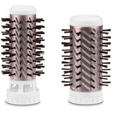 Rowenta Brush Activ Premium Care Brush Activ' Premium Care, Spazzola Rotante ad Aria, doppio ionizzatore, Spazzola aria calda bianco/Rosa, Spazzola Rotante ad Aria, doppio ionizzatore, Spazzola ad aria calda, Caldo, Capelli bagnati/asciutti, 25 °C, 80 °C, Alluminio