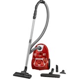 Rowenta Compact Power PARQUET RO3950, Aspirapolvere rosso, 900 W, A cilindro, Secco, Sacchetto per la polvere, 3 L, Filtro igienico