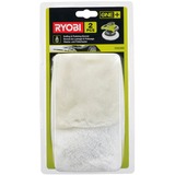Ryobi Set di cappucci per cera e lucidatura RAK2BB, 2 pezzi, Cuffia di lana bianco
