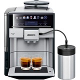 Siemens EQ.6 plus s700 Automatica Macchina per espresso 1,7 L, Macchina automatica accaio/Nero, Macchina per espresso, 1,7 L, Chicchi di caffè, Macinatore integrato, 1500 W, Nero, Acciaio inox
