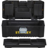 Stanley Cassetta 16" 40.6X20.5X19.5cm, Cassetta portautensili Nero/Giallo, Cassetta degli attrezzi, Metallo, Plastica, Nero, Giallo, 406 mm, 205 mm, 195 mm