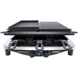 Steba RC 4 Plus Deluxe Chrome Nero, Raclette accaio/Nero, 370 mm, 390 mm, 140 mm, 8 kg