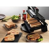 Tefal GC7148 Griglia di contatto, Come contattare con grill Nero, Nero, Acciaio inox, Rettangolare, Griglia, 300 x 200 mm, Alluminio