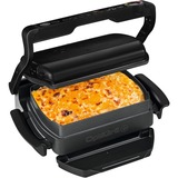 Tefal GC7148 Griglia di contatto, Come contattare con grill Nero, Nero, Acciaio inox, Rettangolare, Griglia, 300 x 200 mm, Alluminio