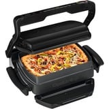 Tefal GC7148 Griglia di contatto, Come contattare con grill Nero, Nero, Acciaio inox, Rettangolare, Griglia, 300 x 200 mm, Alluminio