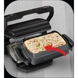 Tefal GC7148 Griglia di contatto, Come contattare con grill Nero, Nero, Acciaio inox, Rettangolare, Griglia, 300 x 200 mm, Alluminio