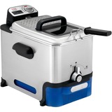 Tefal Oleoclean Pro Inox & Design FR8040 Singolo 3,5 L 2300 W Nero, Acciaio inox, Friggitrice accaio/Nero, 3,5 L, 1,2 kg, Singolo, Nero, Acciaio inox, 2300 W, 348 mm