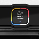 Tefal OptiGrill Elite GC750D30 Griglia di contatto, Come contattare con grill argento/Nero, Nero, Acciaio inox, Plastica, Rettangolare, Touch, 600 cm², 300 x 200 mm