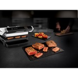 Tefal OptiGrill Elite GC750D30 Griglia di contatto, Come contattare con grill argento/Nero, Nero, Acciaio inox, Plastica, Rettangolare, Touch, 600 cm², 300 x 200 mm