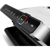 Tefal OptiGrill Elite GC750D30 Griglia di contatto, Come contattare con grill argento/Nero, Nero, Acciaio inox, Plastica, Rettangolare, Touch, 600 cm², 300 x 200 mm