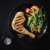 Tefal OptiGrill Elite GC750D30 Griglia di contatto, Come contattare con grill argento/Nero, Nero, Acciaio inox, Plastica, Rettangolare, Touch, 600 cm², 300 x 200 mm