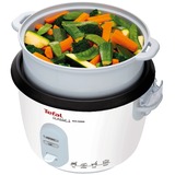 Tefal RK1011 cuoci riso 700 W Bianco, Cuociriso bianco/Argento, Bianco, 0,95 m, Vetro, 700 W, 294 mm, 295 mm