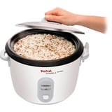 Tefal RK1011 cuoci riso 700 W Bianco, Cuociriso bianco/Argento, Bianco, 0,95 m, Vetro, 700 W, 294 mm, 295 mm