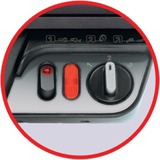 Tefal Ultra Compact 600 Comfort GC3060 Griglia di contatto, Come contattare con grill accaio/Nero, Nero, Acciaio inox, Rettangolare, Alluminio, 2000 W, 210 mm, 383 mm