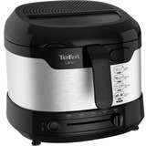 Tefal Uno FF215D Singolo 1,8 L Indipendente 1600 W Friggitrice Nero, Acciaio inox accaio/Nero, Friggitrice, 1,8 L, 1 kg, 1,8 L, 150 °C, 190 °C