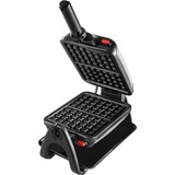 Tefal WM756D piastra per waffle 2 waffle 1200 W Nero, Acciaio inox, Cialde Nero/Argento, 2 waffle, Rettangolare, Nero, Acciaio inox, Acciaio inox, 1200 W, 10 cm