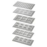 Unold 48667 chocolate makers 0,25 L Cioccolatiera, Fonduta marrone/Argento, Cioccolatiera, 0,25 L, Marrone, Argento, Plastica, 115 °C, 0,75 m
