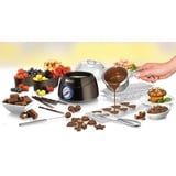 Unold 48667 chocolate makers 0,25 L Cioccolatiera, Fonduta marrone/Argento, Cioccolatiera, 0,25 L, Marrone, Argento, Plastica, 115 °C, 0,75 m