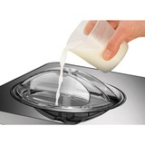 Unold 48845 macchina per gelato Gelatiera compressore 2 L 180 W Nero, Acciaio inox accaio/Nero, Gelatiera compressore, 2 L, 1 ciotole, Nero, Acciaio inox, 60 min, LCD