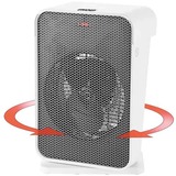 Unold 86450 stufetta elettrica Interno Grigio, Bianco 2000 W Riscaldatore ambiente elettrico con ventilatore, Termoventilatore bianco/grigio, Riscaldatore ambiente elettrico con ventilatore, 70°, 2 h, 1,3 m, IP21, CE