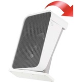 Unold 86450 stufetta elettrica Interno Grigio, Bianco 2000 W Riscaldatore ambiente elettrico con ventilatore, Termoventilatore bianco/grigio, Riscaldatore ambiente elettrico con ventilatore, 70°, 2 h, 1,3 m, IP21, CE