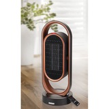 Unold 86535 stufetta elettrica Interno Nero, Marrone 1800 W Riscaldatore ambiente elettrico con ventilatore, Termoventilatore Nero/rame, Riscaldatore ambiente elettrico con ventilatore, Ceramica, -45 - 45°, 80°, 8 h, 1,5 m