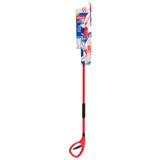 Vileda 152921 spazzolone Secco e bagnato Rosso, Bianco, Tergipavimento rosso/Nero, Laminato, Piastrelle, Legno, Secco e bagnato, Rosso, Bianco