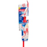 Vileda 152921 spazzolone Secco e bagnato Rosso, Bianco, Tergipavimento rosso/Nero, Laminato, Piastrelle, Legno, Secco e bagnato, Rosso, Bianco