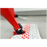 Vileda 152921 spazzolone Secco e bagnato Rosso, Bianco, Tergipavimento rosso/Nero, Laminato, Piastrelle, Legno, Secco e bagnato, Rosso, Bianco