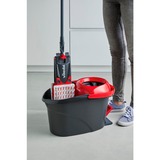 Vileda Mocio ULTRAMAX 2in1 TURBO set completo, Tergipavimento Nero/Rosso