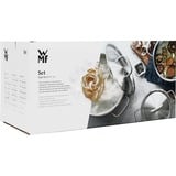 WMF 07.2105.6380 set di pentole accaio, Acciaio inox, Acciaio inox, Acciaio inox, Acciaio inox, Vetro, 250 °C