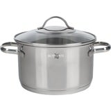 WMF 07.2105.6380 set di pentole accaio, Acciaio inox, Acciaio inox, Acciaio inox, Acciaio inox, Vetro, 250 °C