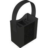 Wera 05004353001 valigetta porta attrezzi, Borsa Nero, 1 pezzo(i), 165 mm, 105 mm, 165 mm
