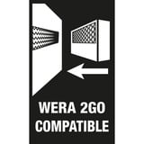 Wera 2go 2 Nero, Verde, Borsa Nero, Nero, Verde, Resistente all’acqua, 330 mm, 115 mm, 335 mm