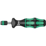 Wera 7400 Kraftform Singolo Cacciavite dinamometrico, Chiave dinamometrica Nero/Verde, 10,5 cm, Nero/Verde