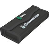 Wera 8100 SA 12 HF Set di bussole, Set di strumenti Set di bussole, Nero, Cromo, Multicolore, Manico della chiave a cricchetto, 1 pezzo(i), 1/4", 5,5.5,6,7,8,10,11,12,13 mm