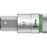 Wera 8740 C HF Set di bussole, chiave combinata   Set di bussole, 1/2", Metrico, 9 testina/e, 4,5,6,7,8,10,12,14,17 mm, 1/2"