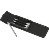 Wera 8767 A TORX HF 1 Set di bussole, chiave combinata   Nero/Argento, Set di bussole, 1/4", Metrico, 4 testina/e, 25,27,30,40 mm, 1/4"