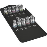 Wera 8790 HMC HF 1 Zyklop punta giradadi 10 pezzo(i), chiave combinata   10 pezzo(i), 25,4 / 2 mm (1 / 2"), Acciaio inossidabile, Acciaio inossidabile, CE, 3,7 cm